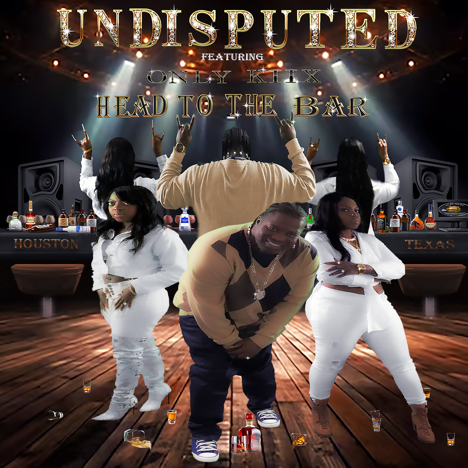 UNDISPUTED- Ft. Only Kiix- Head To The Bar- Single- Single